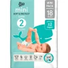 Etos Luiers Mini Maat 2 4-8 kg Trial Pack 18 stuks