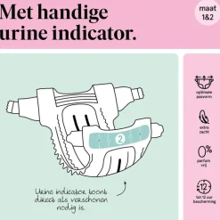 Etos Luiers Mini Maat 2 4-8 kg Maandbox 324 stuks