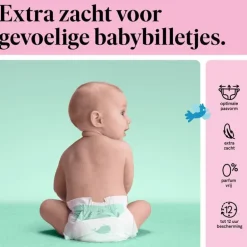 Etos Luiers Newborn Maat 1 2-5 kg Maandbox 324 Stuks