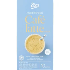 Etos Maaltijdshake Café Latte 10 sachets