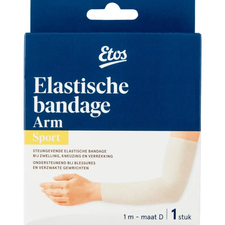 Etos Sport Elastische Bandage Arm Wit