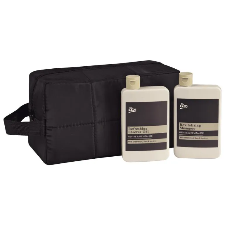 Etos Toilettas met Douchegel & Shampoo - Cederhout & Limoen