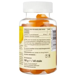 Etos Vitamine C 80mg gummies 60 stuks