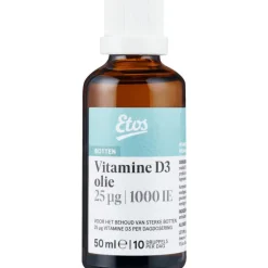 Etos Vitamine D3 Hooggedoseerd Olie