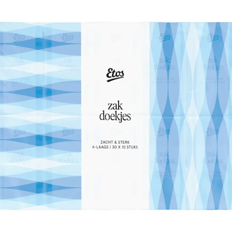 Etos Zacht & Sterk Zakdoekjes 30 stuks