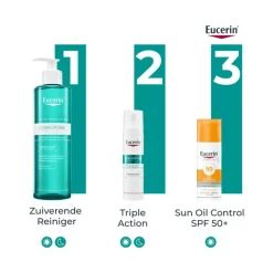 Eucerin DERMOPURE CLINICAL Triple Action Fluid Serum Gevoelige Huid 40 ML