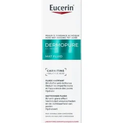 Eucerin DERMOPURE CLINICAL Mat Fluid Gevoelige Huid 40 ML