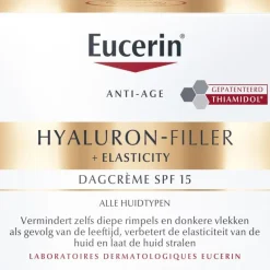 Eucerin Hyaluron-Filler + Elasticity Dagcrème SPF15 50 ML