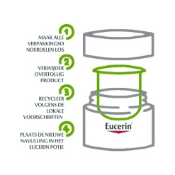 Eucerin Hyaluron-Filler + 3x EFFECT Dagcrème SPF15 Navulling 50 ML