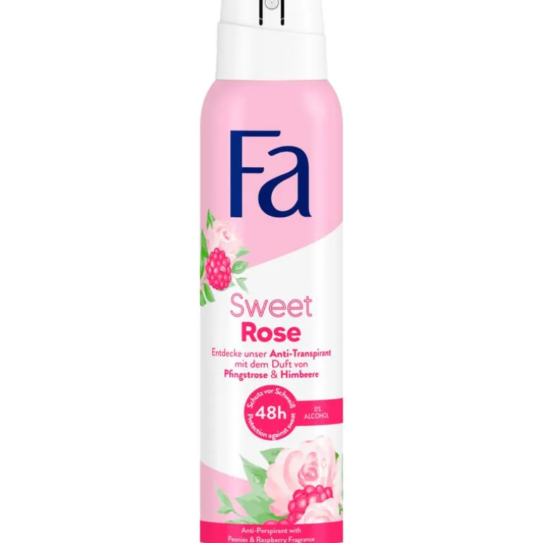 Fa Sweet Rose Deodorant Spray 150 ML
