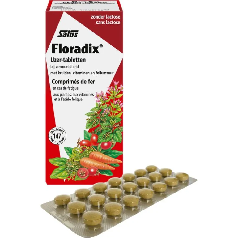 Floradix salus Ijzer 147 Tabletten