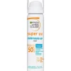 Garnier Ambre Solaire Over Make-up Super UV Mist SPF50 met Glycerine, Vitamine E en Hyaluronzuur 75ml