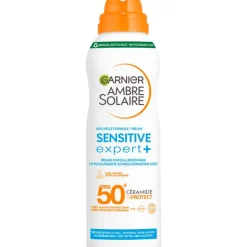 Garnier Ambre Solaire Sensitive Expert Hypoallergene Zonnebrand Mist SPF50 150 ML
