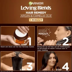 Garnier Loving Blends Argan Camelia Haarmasker 340 ML