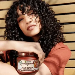 Garnier Loving Blends Kokosmelk & Macadamia Hair Remedy Haarmasker 340 ML