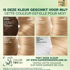 Garnier Nutrisse Crème Permanente Haarverf 8 Lichtblond