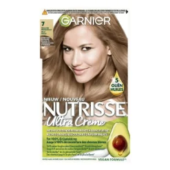 Garnier Nutrisse Crème Permanente Haarverf 7 Natuurlijk Blond