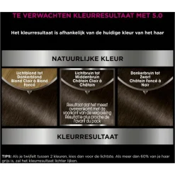 Garnier Olia Permanente Haarverf 5.0 Licht Bruin