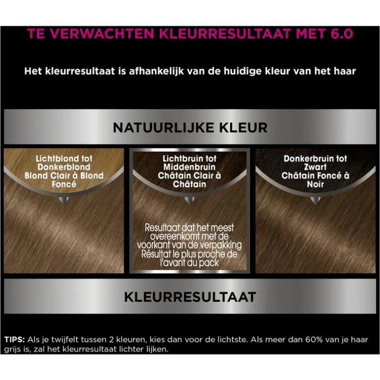 Garnier Olia Permanente Haarverf 6.0 Donkerblond