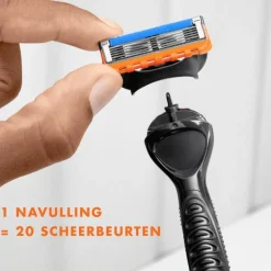 Gillette Fusion5 Power Navulmesjes 4 Stuks