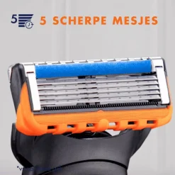 Gillette Fusion5 Power Scheersysteem Met 1 Navulmesje