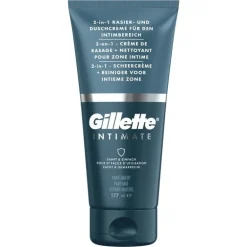 Gillette Intimate 2-In-1 Scheercrème & Reiniger Voor Intieme Zone 177 ML