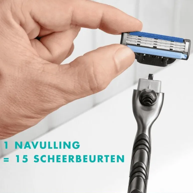 Gillette Mach3 Navulmesjes 5 Stuks