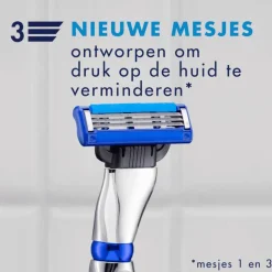 Gillette Mach3 Turbo Navulmesjes 5 Stuks
