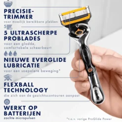 Gillette ProGlide Power Scheersysteem Met 1 Navulmesje