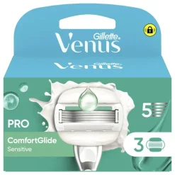 Gillette Venus ComfortGlide Sensitive Navulmesjes 3 Stuks