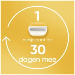 Gillette Venus Comfortglide Luipaard Navulmesjes - 3 Stuks