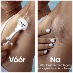 Gillette Venus Pro ComfortGlide Sensitive Scheersysteem 5 Blades + 1 Navulmesjes