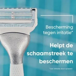 Gillette Venus Voor Huid En Schaamhaar Aloe Vera Navulmesjes 8 Stuks