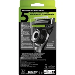 GilletteLabs Scheersysteem 1 Handvat Met 1 Navulmesje En Muurhanger