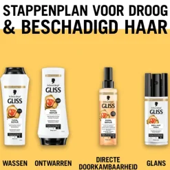 Gliss Kur brilliant tonic droog beschadigd haar