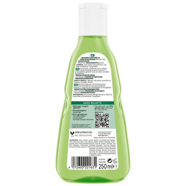 Guhl Fris & Luchtig Shampoo 250 ML