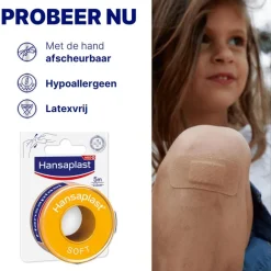 Hansaplast Classic Soft Hechtpleister 5 M x 2,5 CM