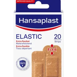 Hansaplast Elastic Waterproof Pleisters 20 Pleisters