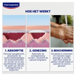 Hansaplast Second Skin Hydrocolloide Pleisters 10 strips
