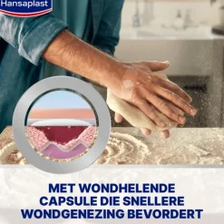 Hansaplast Second Skin Protectoin Waterproof en Transparante Pleister Strips 6 stuks