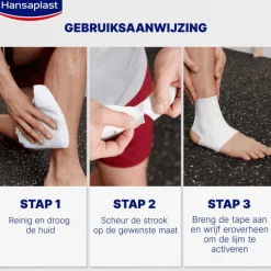 Hansaplast Sport Stevige Sporttape Breed 3,75 CM x 10 M