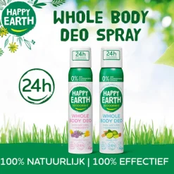 Happy Earth 100% Natural Whole Body Deo Spray Lavender Ylang 100ML