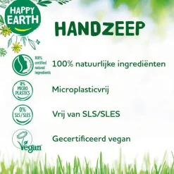 Happy Earth Jasmin Ho Wood 100% Natuurlijke Handzeep 300 ML