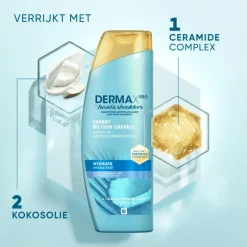 Head & Shoulders Derma X Pro Hydrateert Shampoo Anti-roos 250 ml