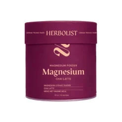 Herbolist magnesium poeder beauty chai latte