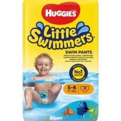 Huggies Little Swimmers Zwemluiers - Maat 5-6 Medium (12 Tot 18 kg) 11 stuks