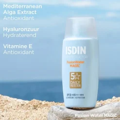 ISDIN Fotoprotector Fusion Water Magic Zonnebrand Gezicht SPF50 50 ML