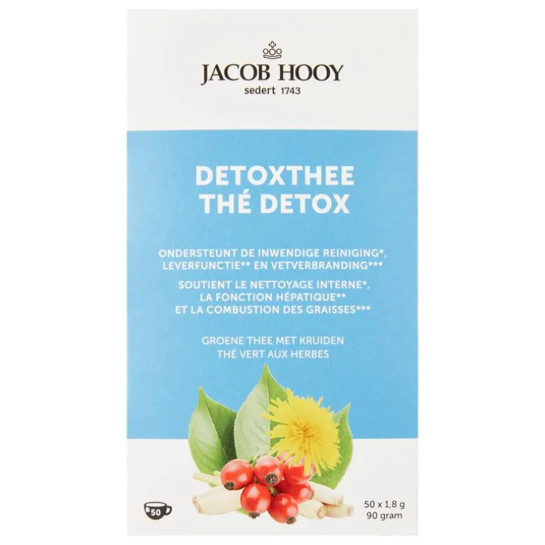 Jacob Hooy Theezakjes Detox 50 stuks