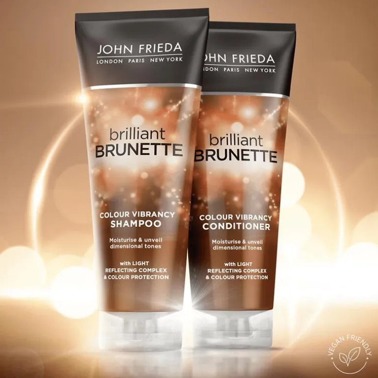 John Frieda Brilliant Brunette Colour Vibrancy Conditioner 250 ML