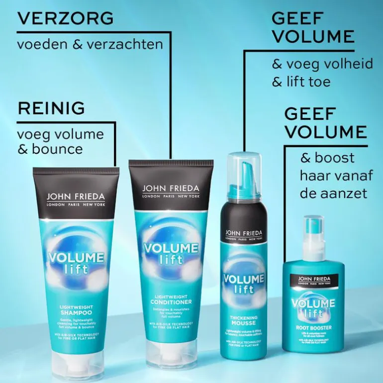 John Frieda Volume Lift Root Booster Blow Dry Lotion 125 ML